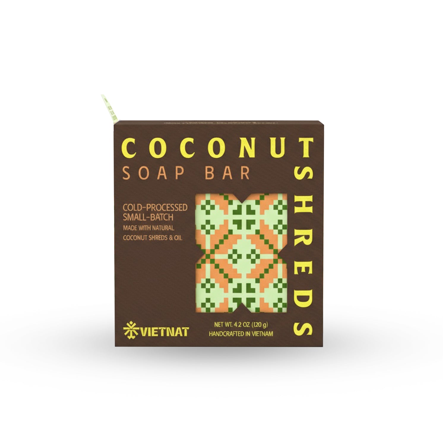 Coconut Body Scrub Soap Bar for Glowing Skin – Gentle Exfoliation & Deep Hydration with Coconut Oil & Beeswax