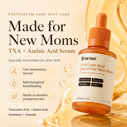 VIETNAT TXA Dark Spot Serum for New Moms with Tranexamic Acid & Azelaic Acid, Formulated for After Birth (Copy)