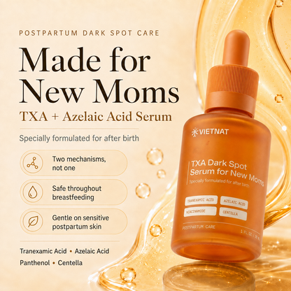 VIETNAT TXA Dark Spot Serum for New Moms with Tranexamic Acid & Azelaic Acid, Formulated for After Birth (Copy) (Copy)