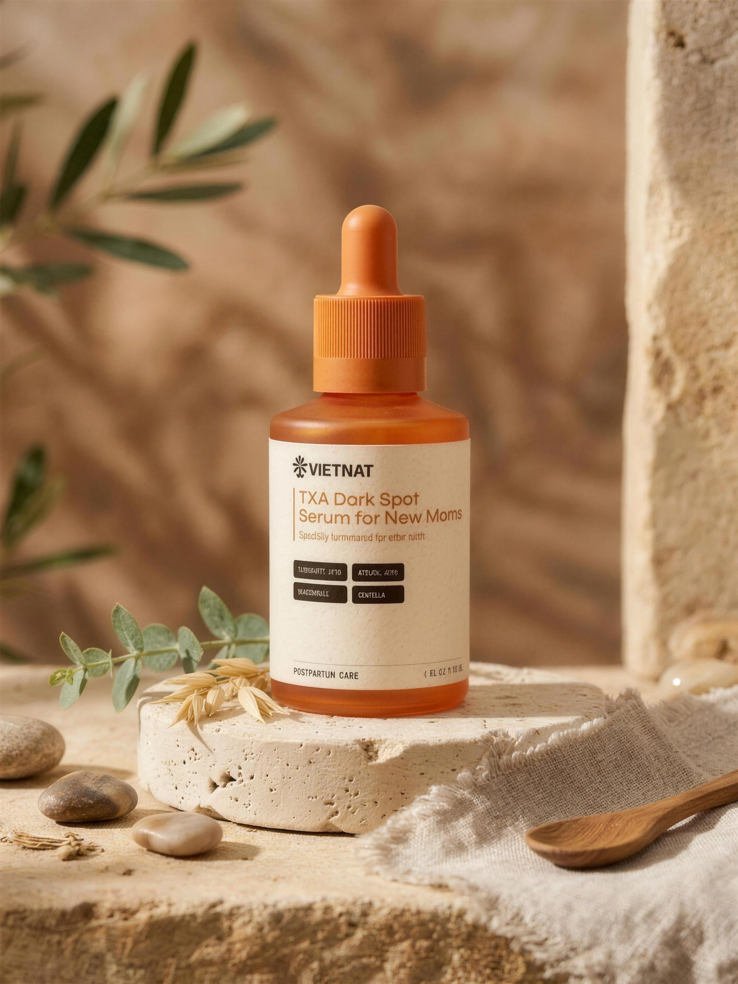 VIETNAT TXA Dark Spot Serum for New Moms with Tranexamic Acid & Azelaic Acid, Formulated for After Birth (Copy)