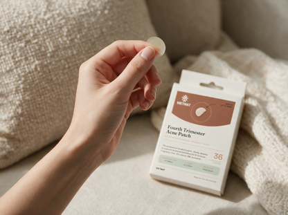 VIETNAT Fourth Trimester Patch — Hydrocolloid Acne Patches, 0% Retinol, 0% Medicated Actives, for Postpartum Hormonal Breakouts | 3 Sizes, 36 Count