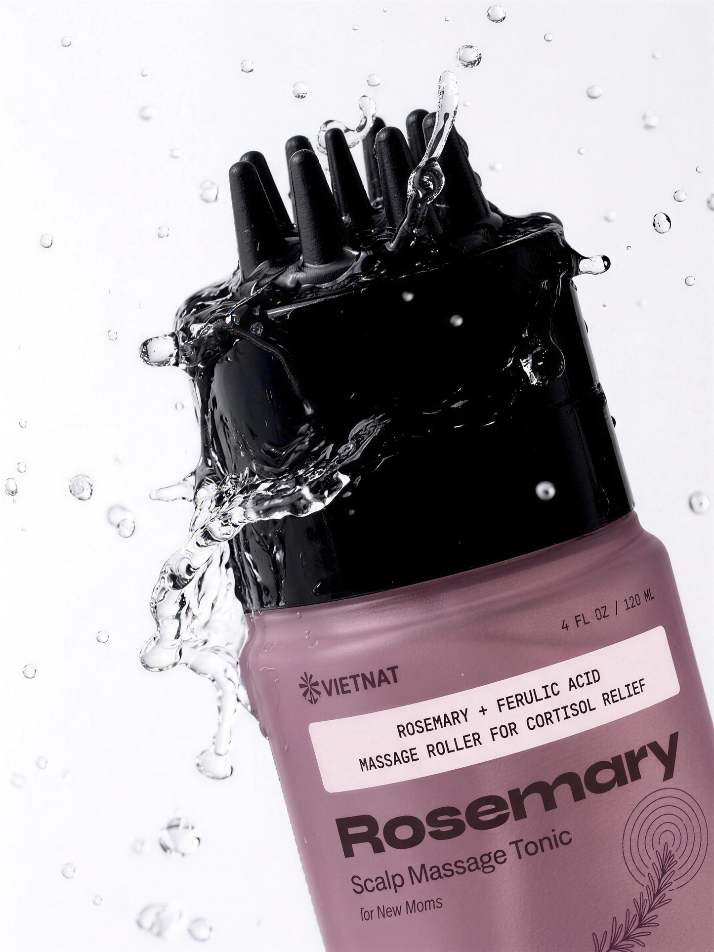 VIETNAT Rosemary Scalp Massage Tonic for New Moms with Ferulic Acid