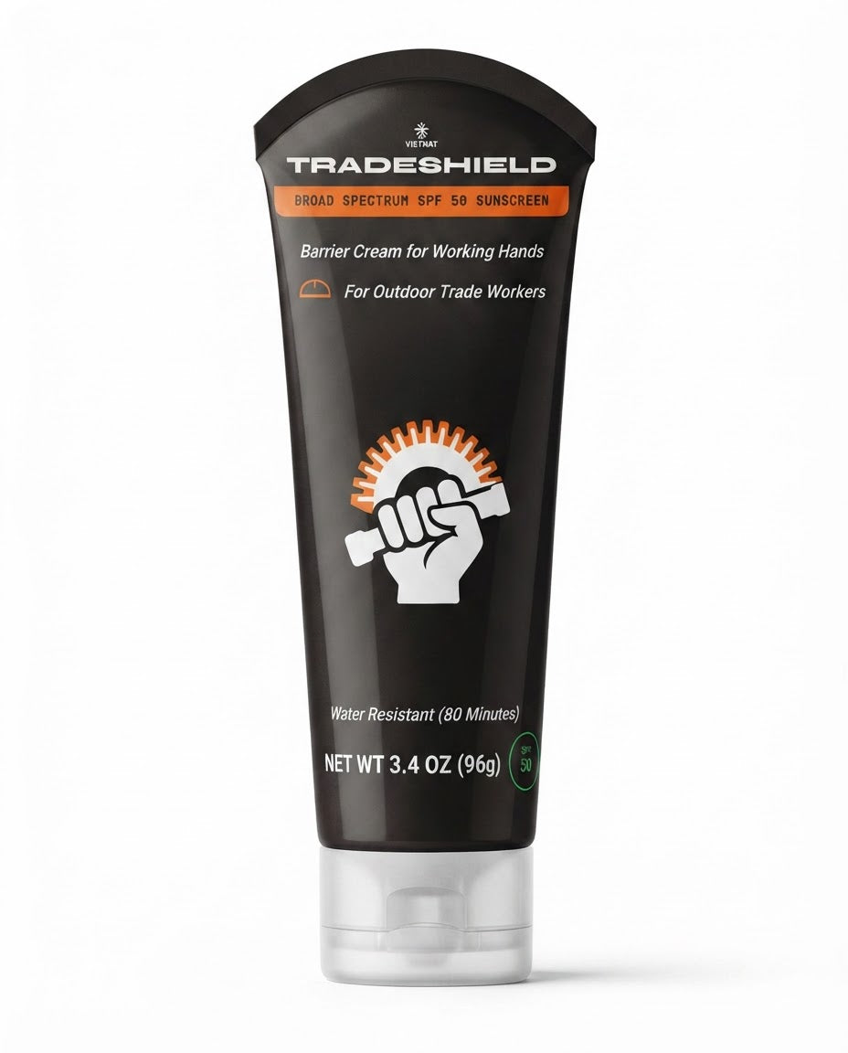 VIETNAT TradeShield SPF 50 hand and forearm cream, 3.4 oz tube
